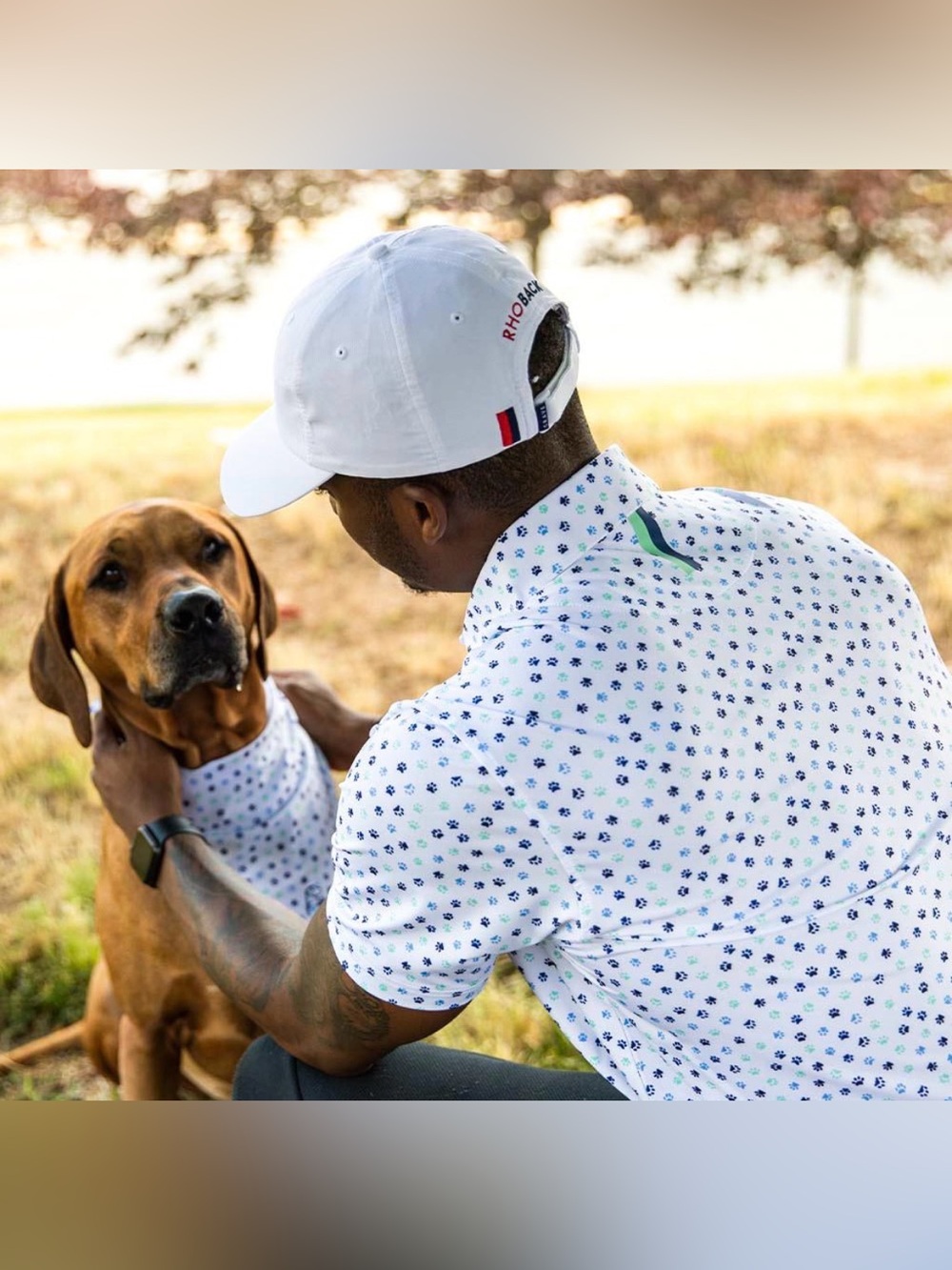 Rhoback The Pup Performance Polo Size Large